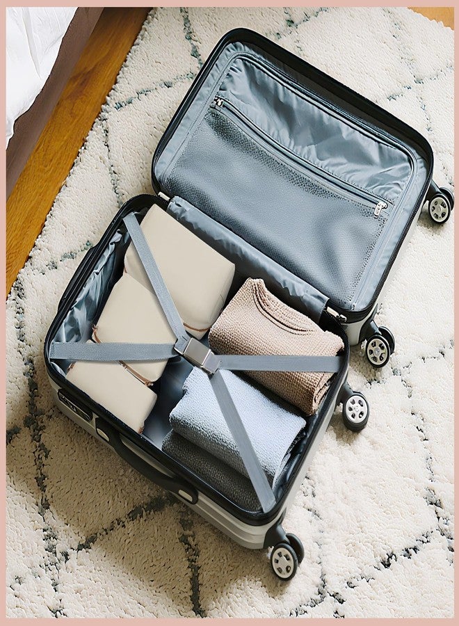 جوي واي حزام كتف قابل للفصل من جوي واي لحقيبة مستحضرات التجميل للسفر، أحزمة كتف بديلة عريضة لحقائب كروس بودي (بيج) - Image 4