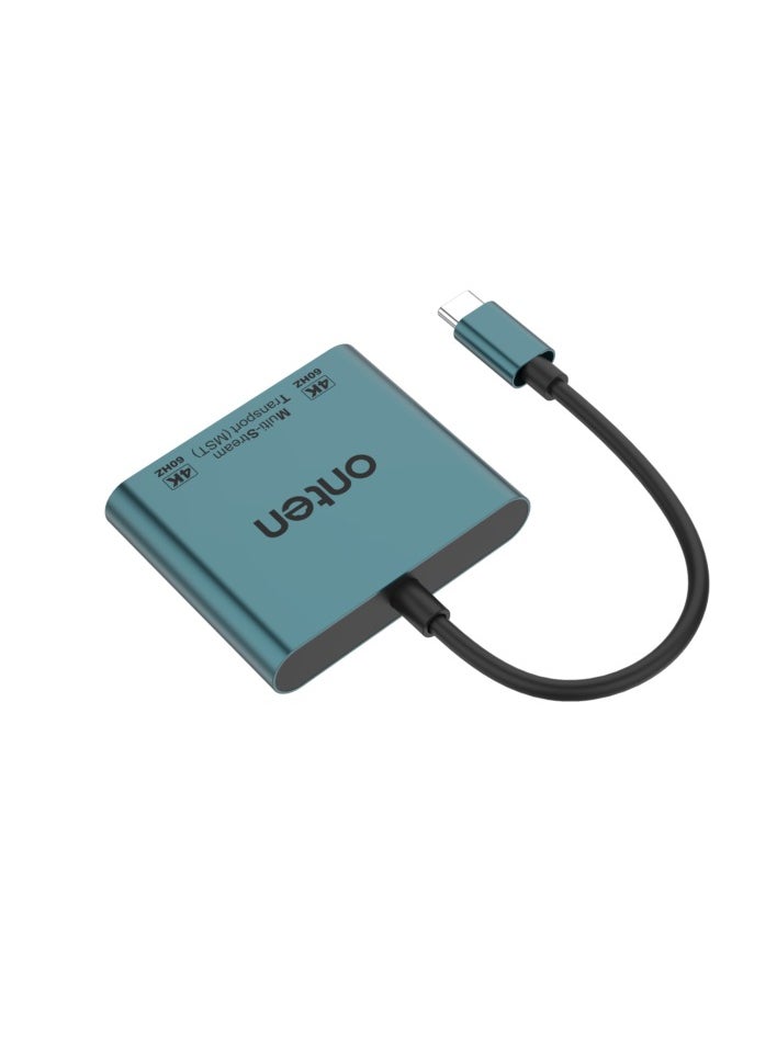 أونتن - محول 2 في 1 USB-C إلى HDMI x 2 OTN-9175B - Image 1