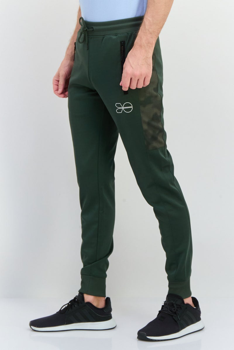 CROSSHATCH Men Sportswear Fit Training Track Pants, Olive - Image 2