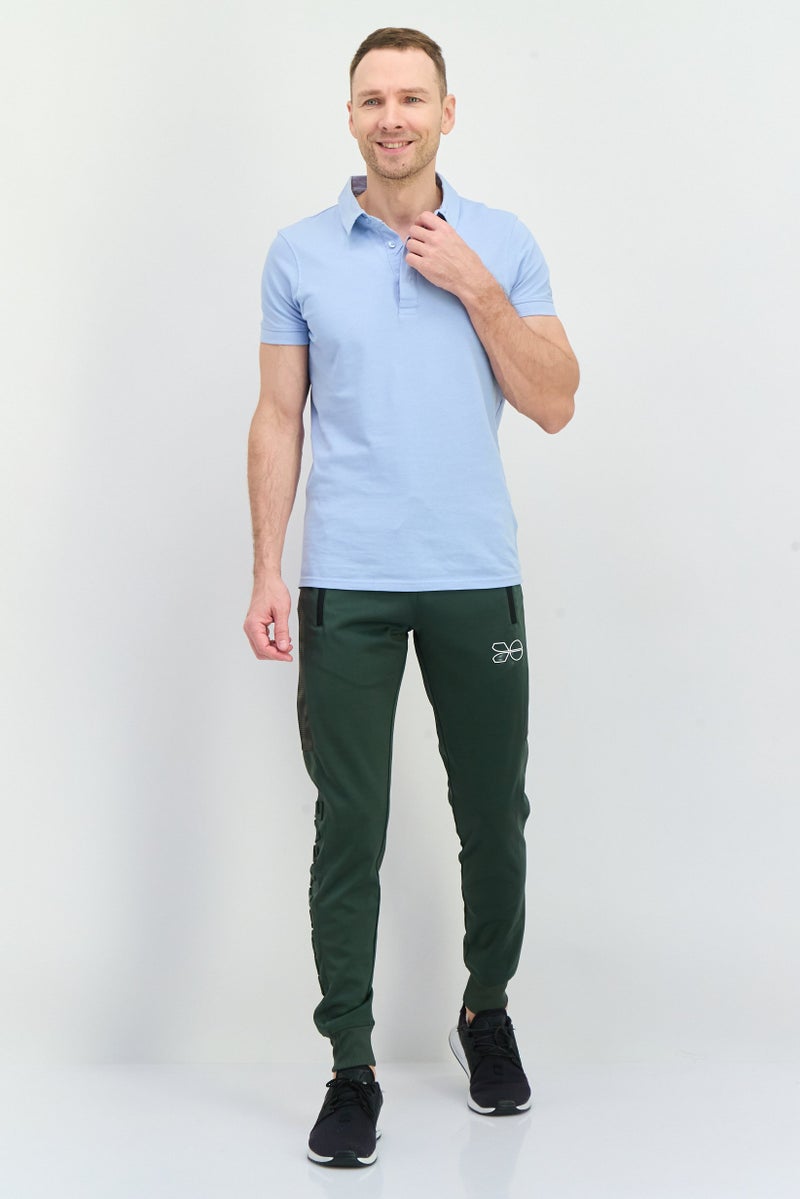 CROSSHATCH Men Sportswear Fit Training Track Pants, Olive - Image 4
