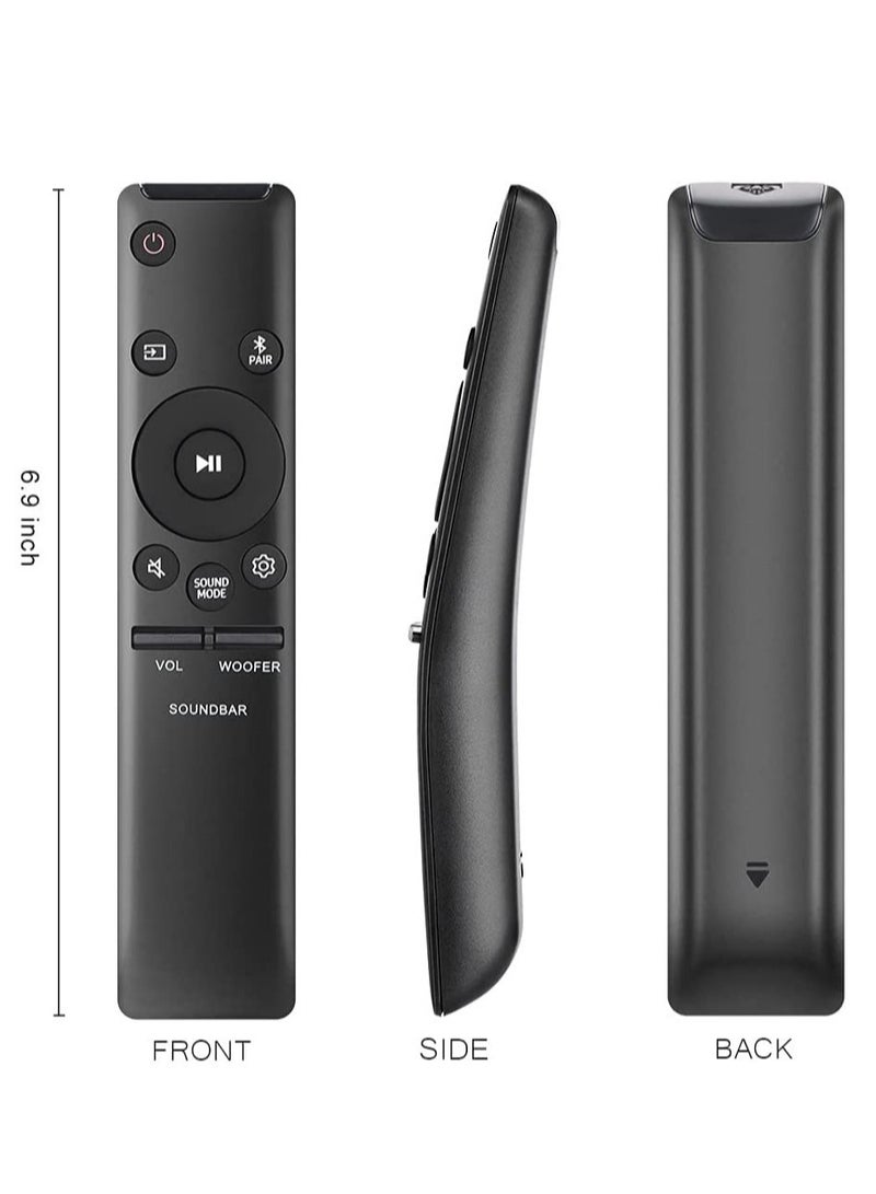 AH59-02767A Universal Soundbar Remote Control – Replacement Remote for Home Theater, Surround Sound, Bluetooth Sound Bar Speaker Systems – Easy Setup, Long Range, Compact Design