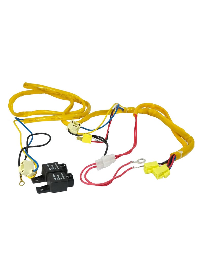 Loquat H4/100W Dual Light Headlamp Bulb Tune-Up Kit with Wiring Harness - Image 5