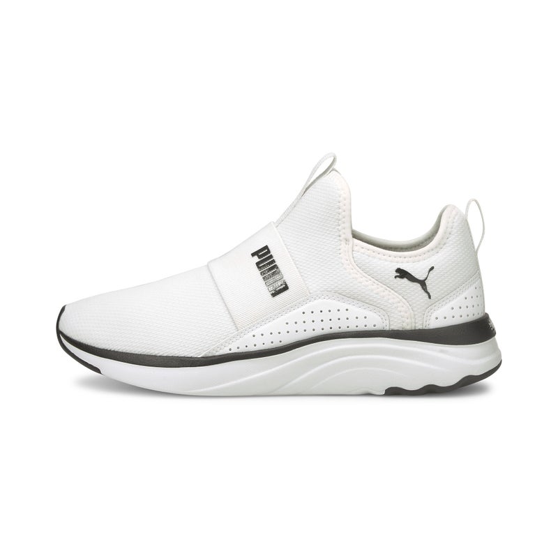 PUMA Softride Sophia Slip-on Womens White Running Shoes - Image 1
