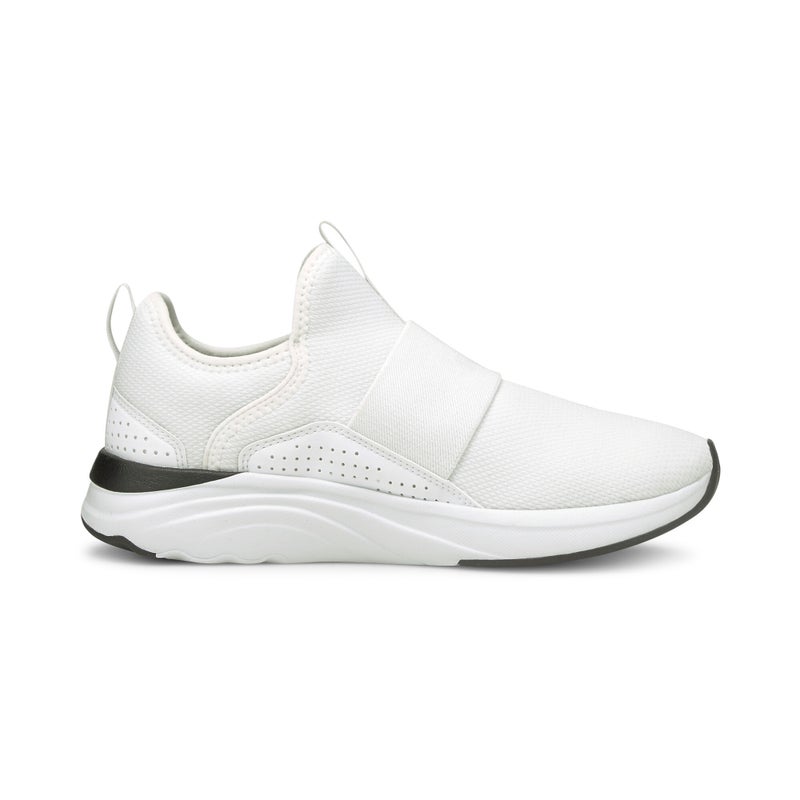 PUMA Softride Sophia Slip-on Womens White Running Shoes - Image 5