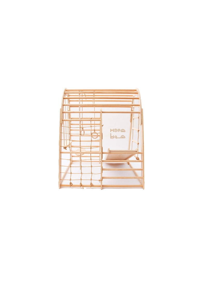 Hopa Design Indoor Play Gym - Wooden Climber - Image 3