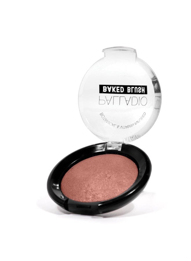 بالاديو أحمر خدود مخبوز، بني فاتح، تركيبة لامعة عالية الصبغة، سهلة الدمج وقابلة للتكثيف، يمكن تطبيقها جافة لإشراقة طبيعية أو رطبة لمظهر متألق، تدوم طوال اليوم - Image 5