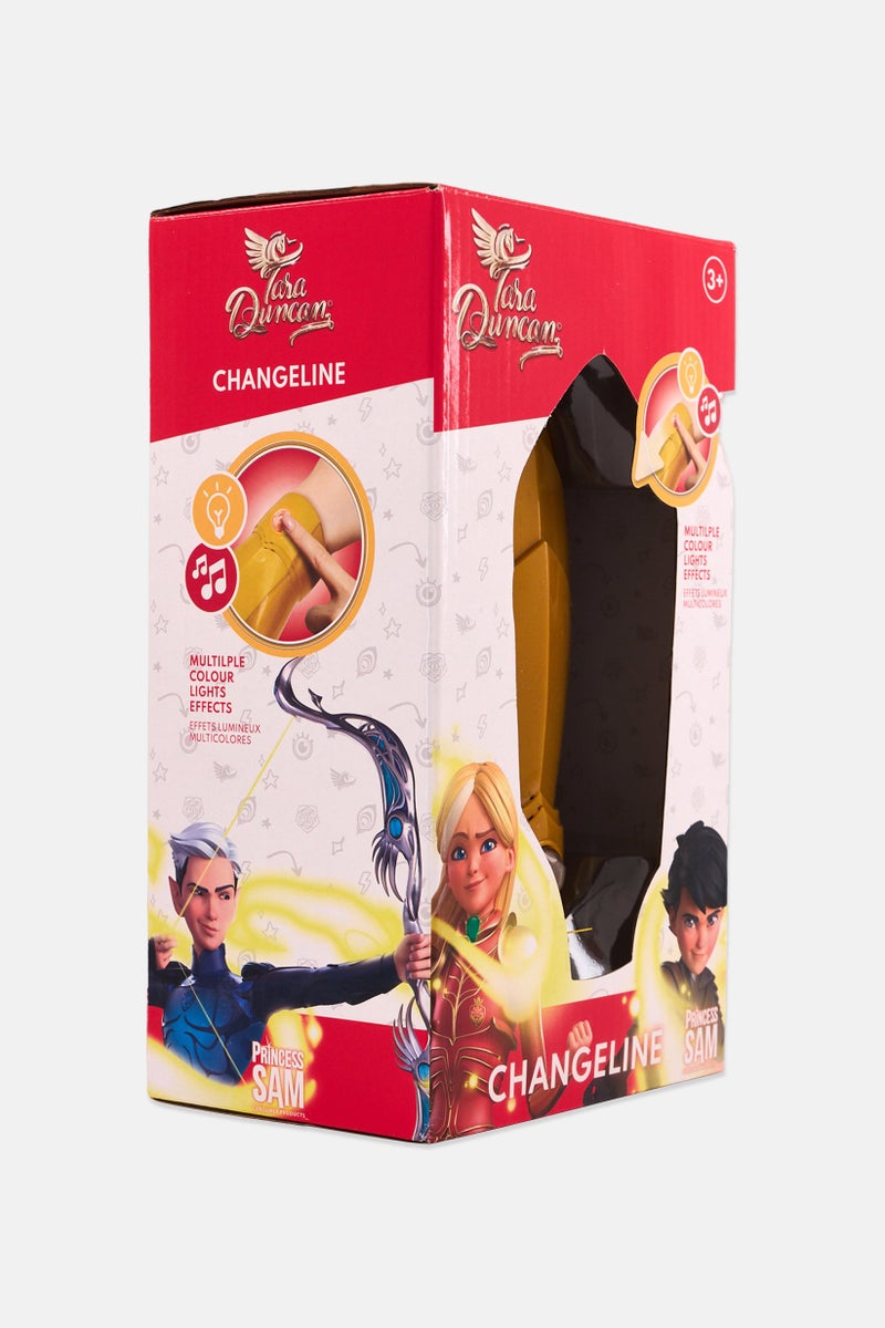 Toy Triangle أساور إلكترونية من خط تارا دانكان، ذهبية صفراء - Image 4