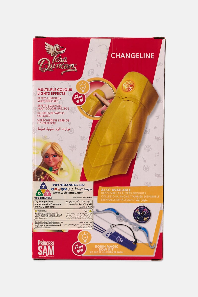 Toy Triangle أساور إلكترونية من خط تارا دانكان، ذهبية صفراء - Image 3