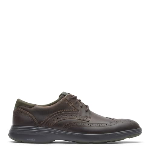 Rockport Men's Noah Wingtip, Dark Brown, 8.5 W - Image 3