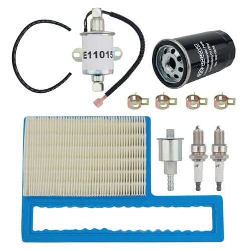 RARAYC Generators Oil Change Kit 1220836 OilFuelAir Filter with E11015 Fuel Pump Replacement for Onan 5500 7000 Generators Marquis GoldRV QG Marquis Platinum QG EFI HGJAA HGJAB HGJAC - Image 1
