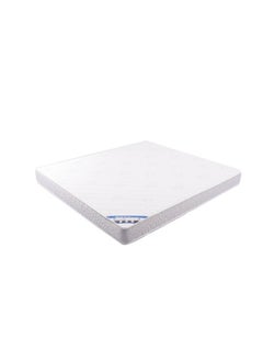 Almutlaq Furniture Medi Foam Mattress - High Density Foam Mattress That Promotes Healthy Rest For Medical Needs With Firm Support For Spinal Alignment - King Size 200x180x15 CM - Colour White Grey  - Image 4