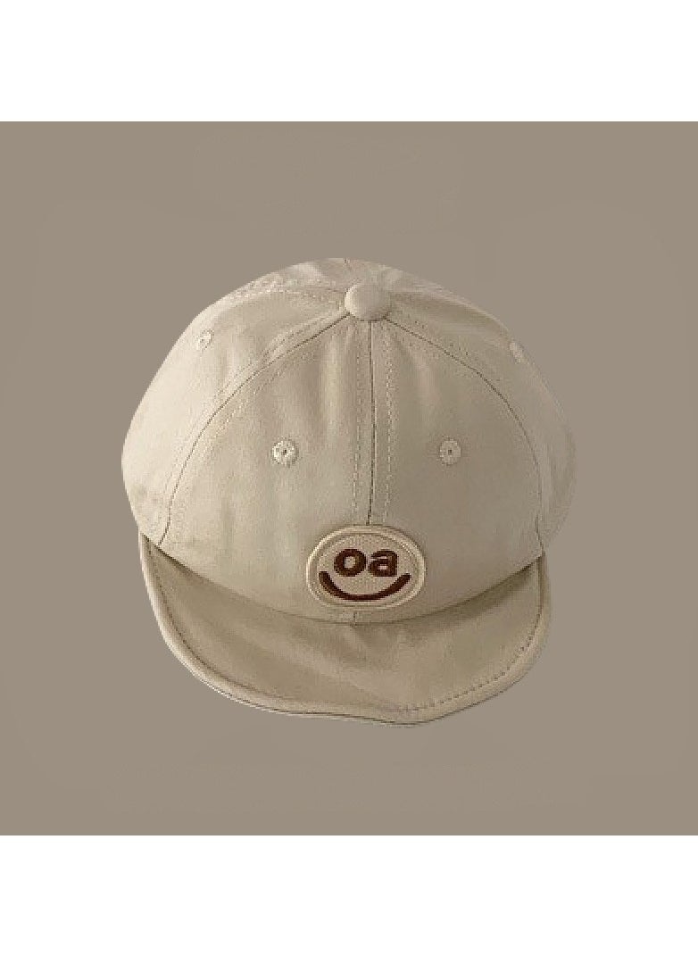 KUYING Beige Series Duckbill Cap Children's Cute Hat 