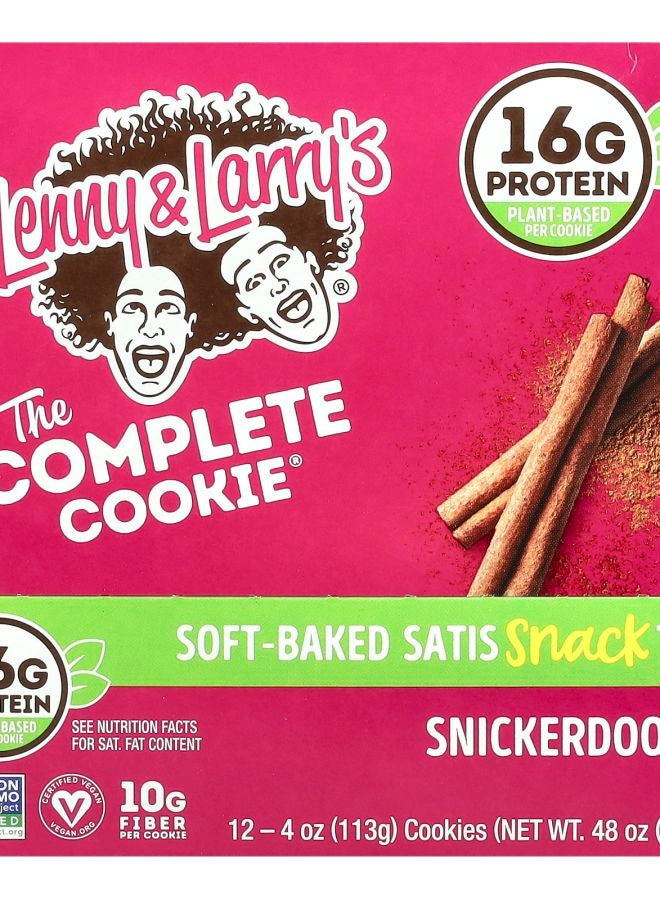 LENNY & LARRY'S The Complete Cookie® Snickerdoodle 12 Cookies 4 oz (113 g) Each