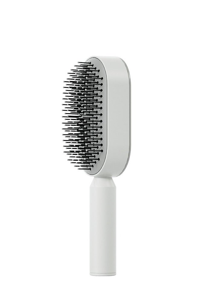 Generic Smart Air Cushion Comb with Press-Clean Design for Long Hair Women’s Use and Airbag Massager Comb  - Image 1