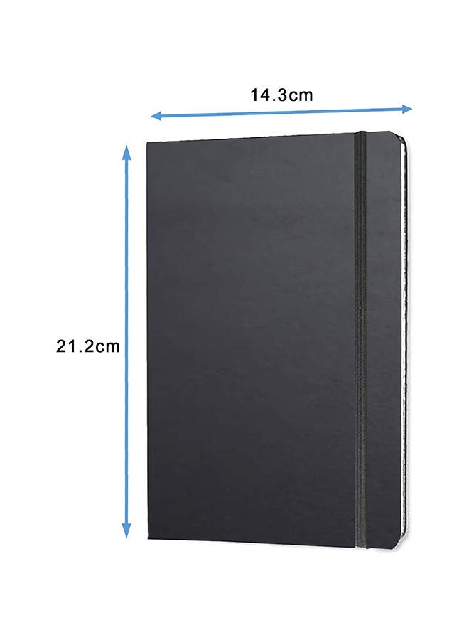 NIBEMINENT A5 Note Book Black - Image 3