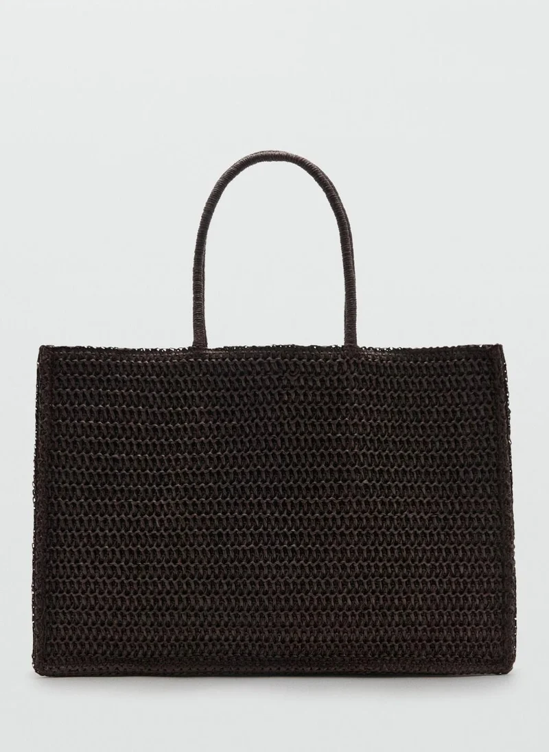 مانجو Natural Fibre Tote Bag