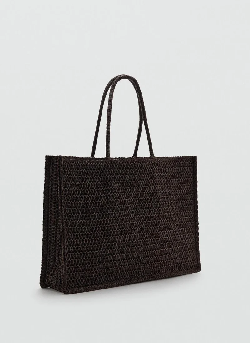 مانجو Natural Fibre Tote Bag