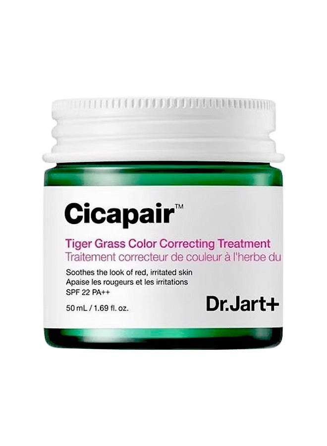 Dr. Jart Cicapair Tiger Grass Color Correcting Treatment 50ml With SPF 22 PA++ - Image 1