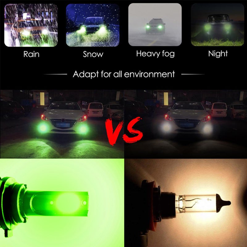H8/H11 LED Headlight Bulbs,30W 3000 Lumens Super Bright LED Headlights Conversion Kit IP68 Waterproof,Pack of 2 - Image 3