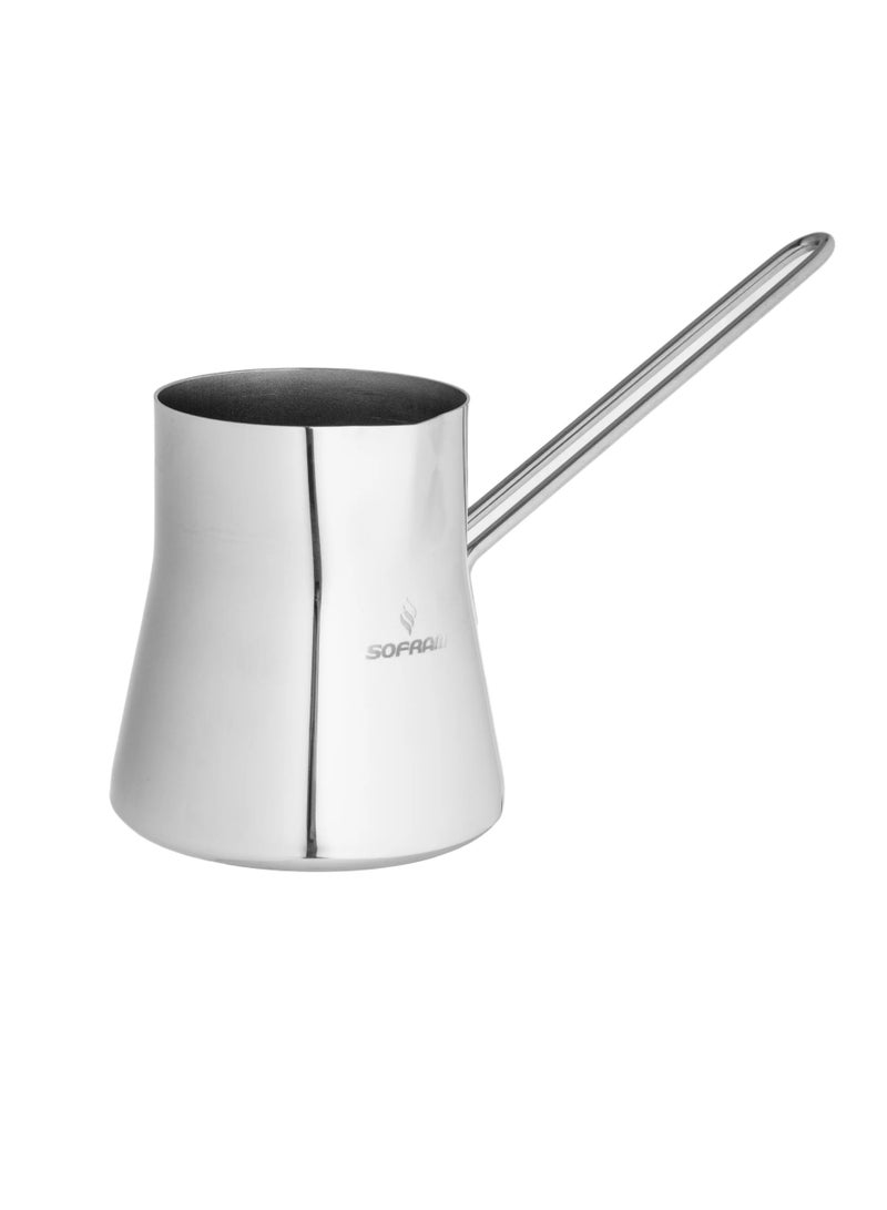 سوفرام ركوة قهوة سوفرام استيل تركي عالي الجودة سعة 800 مل - Image 2