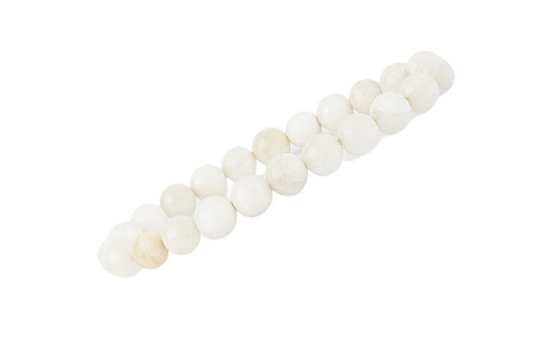 GEMSMANTRA Moonstone Stretchable Crystal Bracelet | 8mm Round Cut Beads | Unisex Healing Bracelet for Men & Women | Enhances Emotional Balance & Spiritual Healing - Image 1