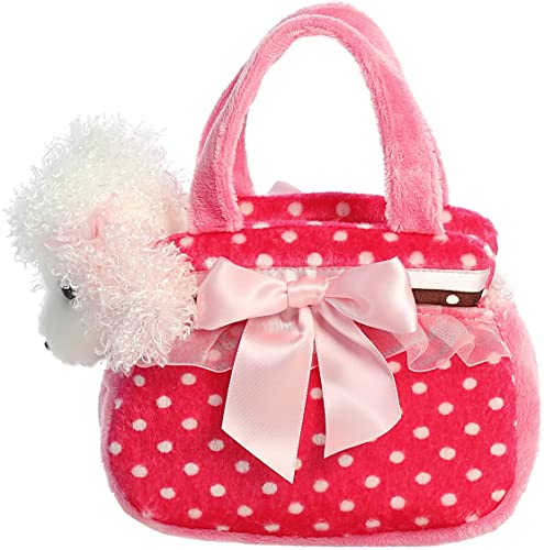 Aurora® Fashionable Fancy Pals™ Fancy Pink Polka Dot™ Stuffed Animal - On-The-go Companions - Stylish Accessories - 8 Inches - Image 5