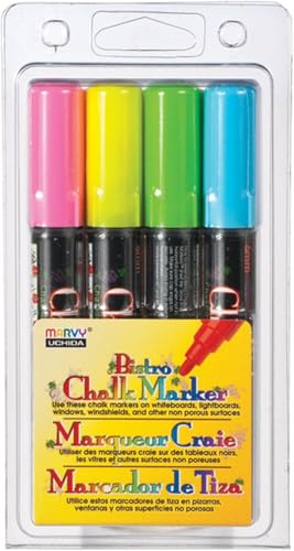 Marvy Uchida Uchida Of America Uchida 480-4A 4-Piece Bistro Chalk Marker Set - Image 5