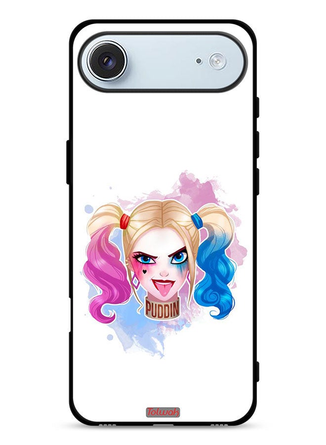 Tolwak Apple iPhone Air Protective Case Cover Harley Quinn Art - Image 1