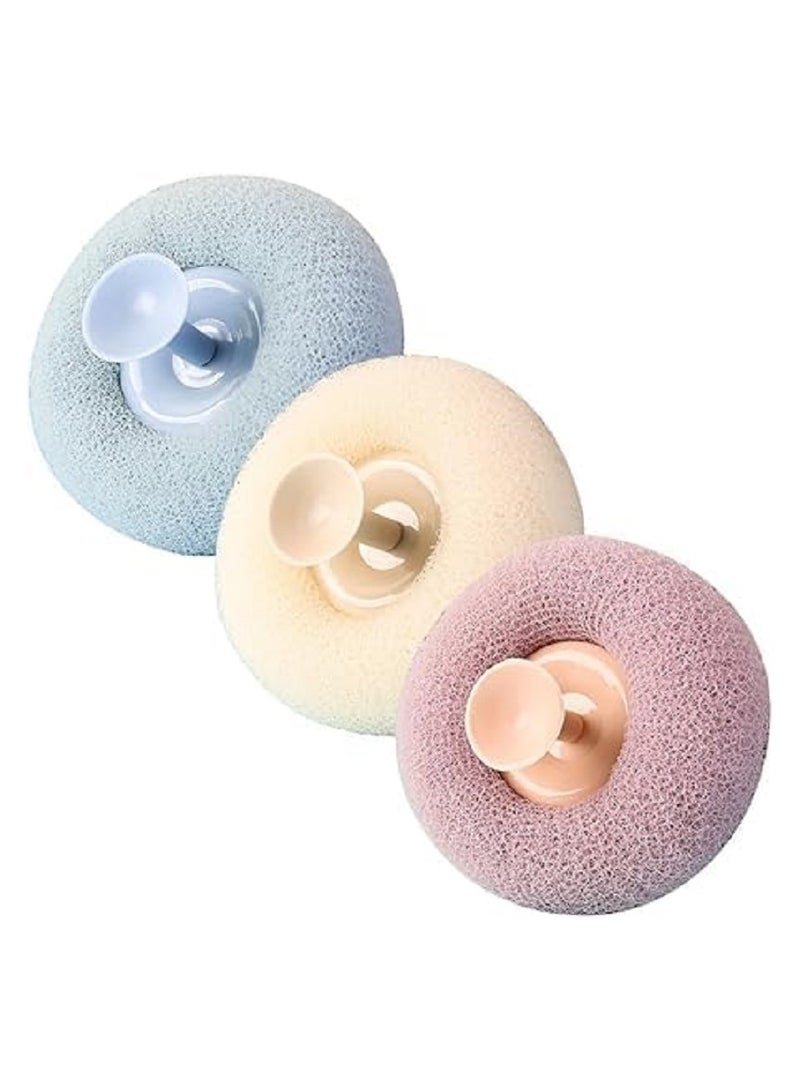 Bath Loofah - Bath Sponge for Adults - Multicolor Bath Sponge for Skin Cleaning - Comfortable and Soft Bath Loofah - Body Multicolor - Image 1
