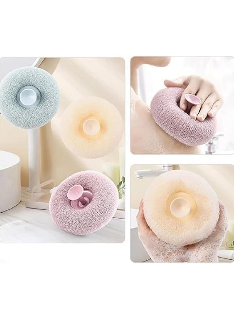 Bath Loofah - Bath Sponge for Adults - Multicolor Bath Sponge for Skin Cleaning - Comfortable and Soft Bath Loofah - Body Multicolor - Image 5