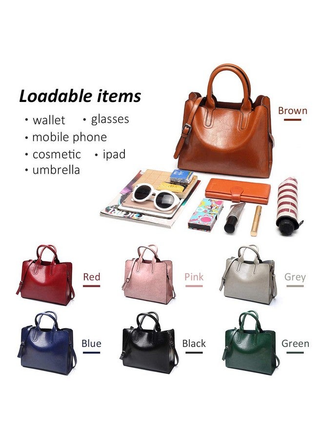 Pahajim Women Handbags and Leather Purses Top Handle Satchel Bags Tote Bags Tote Purses for Women - Image 1