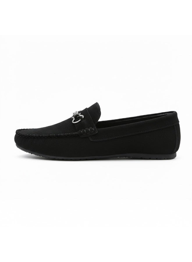 Men's suede loafer shoes – a modern moccasin design with exceptional lightness and comfort for everyday and casual wear. - Image 3