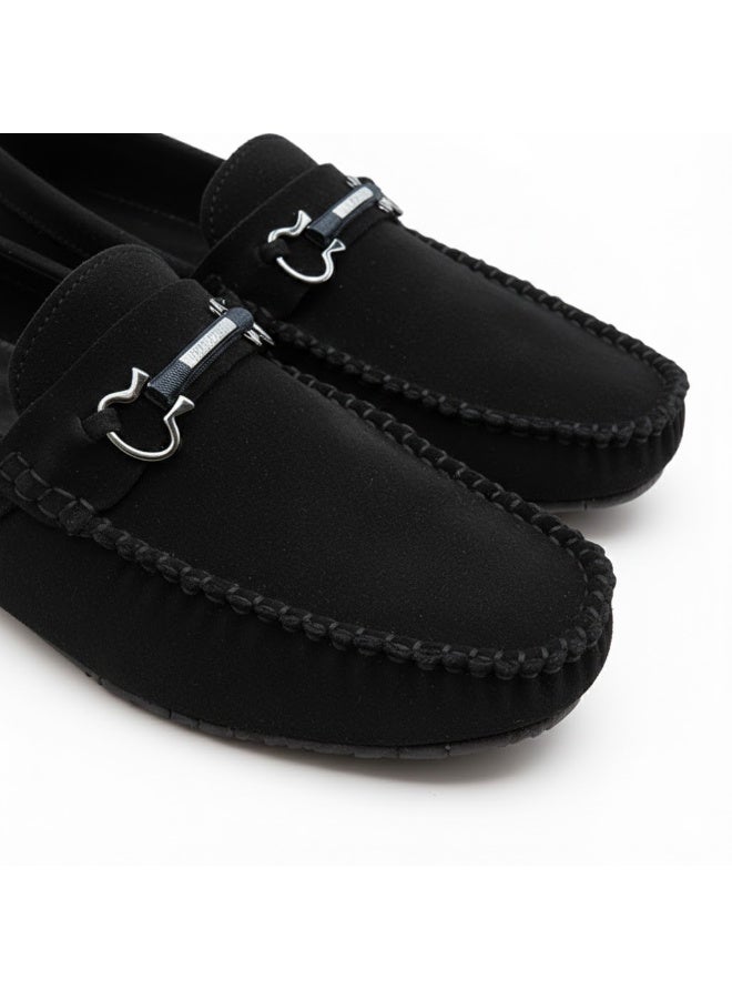 Men's suede loafer shoes – a modern moccasin design with exceptional lightness and comfort for everyday and casual wear. - Image 5
