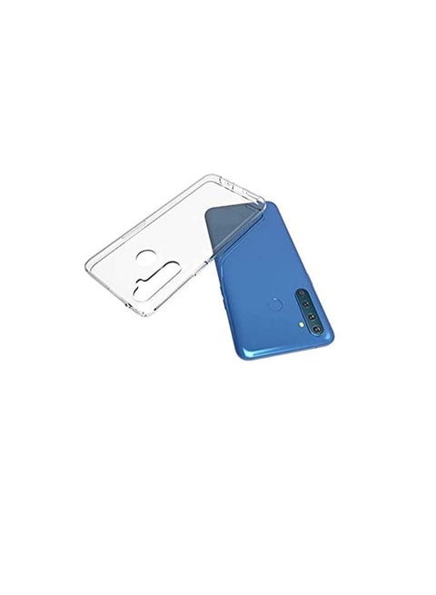 TPU Mobile Cover Ultra Thin Phone Case For Realme 5 Pro / Clear