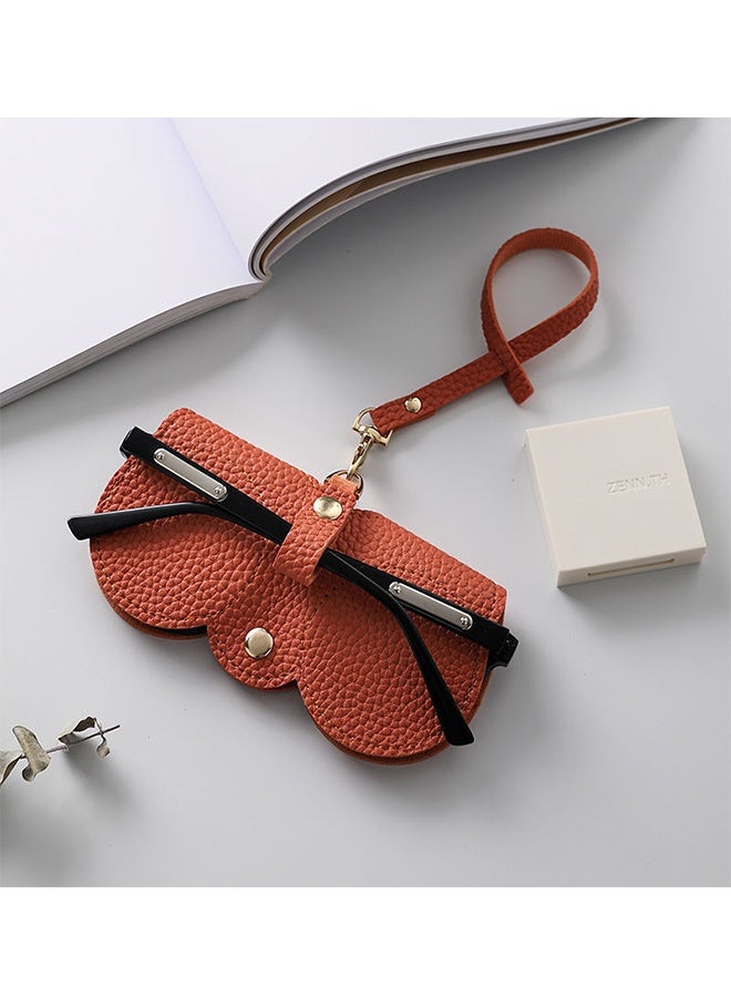 أكياس النظارات الشمسية من الجلد الناعم PU, حالة حماية النظارات, حقائب حماية النظارات المقاومة للخدش السفر المحمولة, حقائب التخزين المقاومة للضغط والأحزام, حالة الحماية المحمولة, حالة النظارات