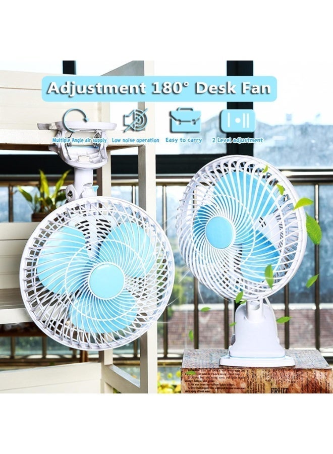 براق CLIP FAN 8" - BURAQ | حل تبريد قوي 3 في 1 - Image 2