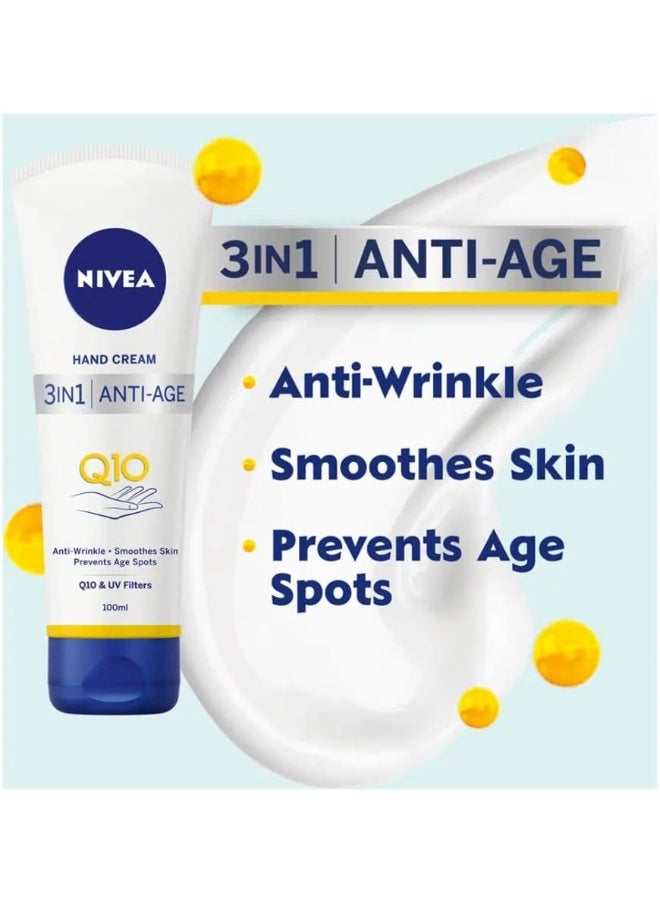 Nivea - Q10 Plus Age Defying Anti-Wrinkle Hand Cream 100Ml - Image 1