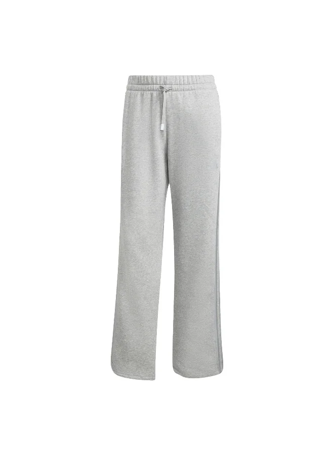 Adidas W Hol Fl Pt Grey Training Pants For Women XS