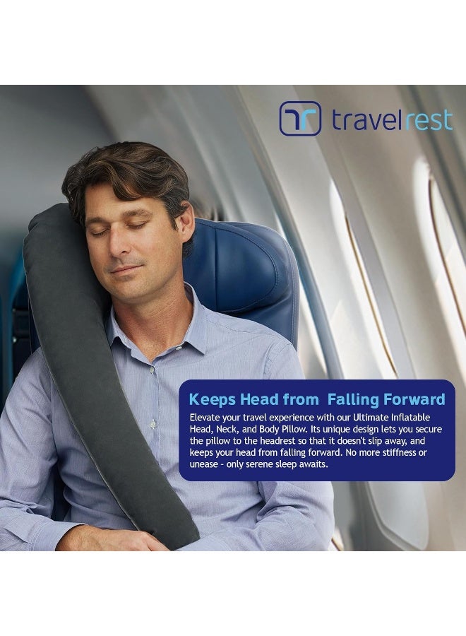 travelrest TRAVELREST Ultimate Travel, Neck & Body Pillow for On-The-Go - Image 2