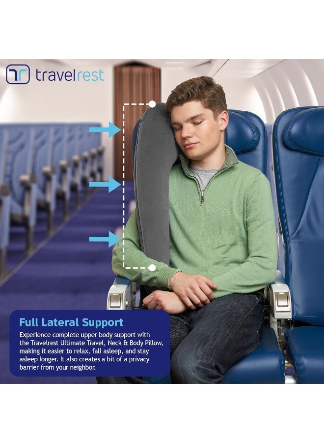 travelrest TRAVELREST Ultimate Travel, Neck & Body Pillow for On-The-Go - Image 4