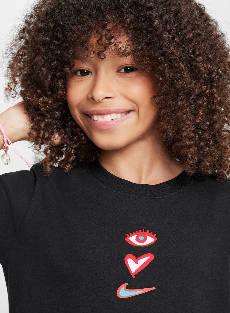 Nike Youth Nsw Be Mine T-Shirt  - Image 3