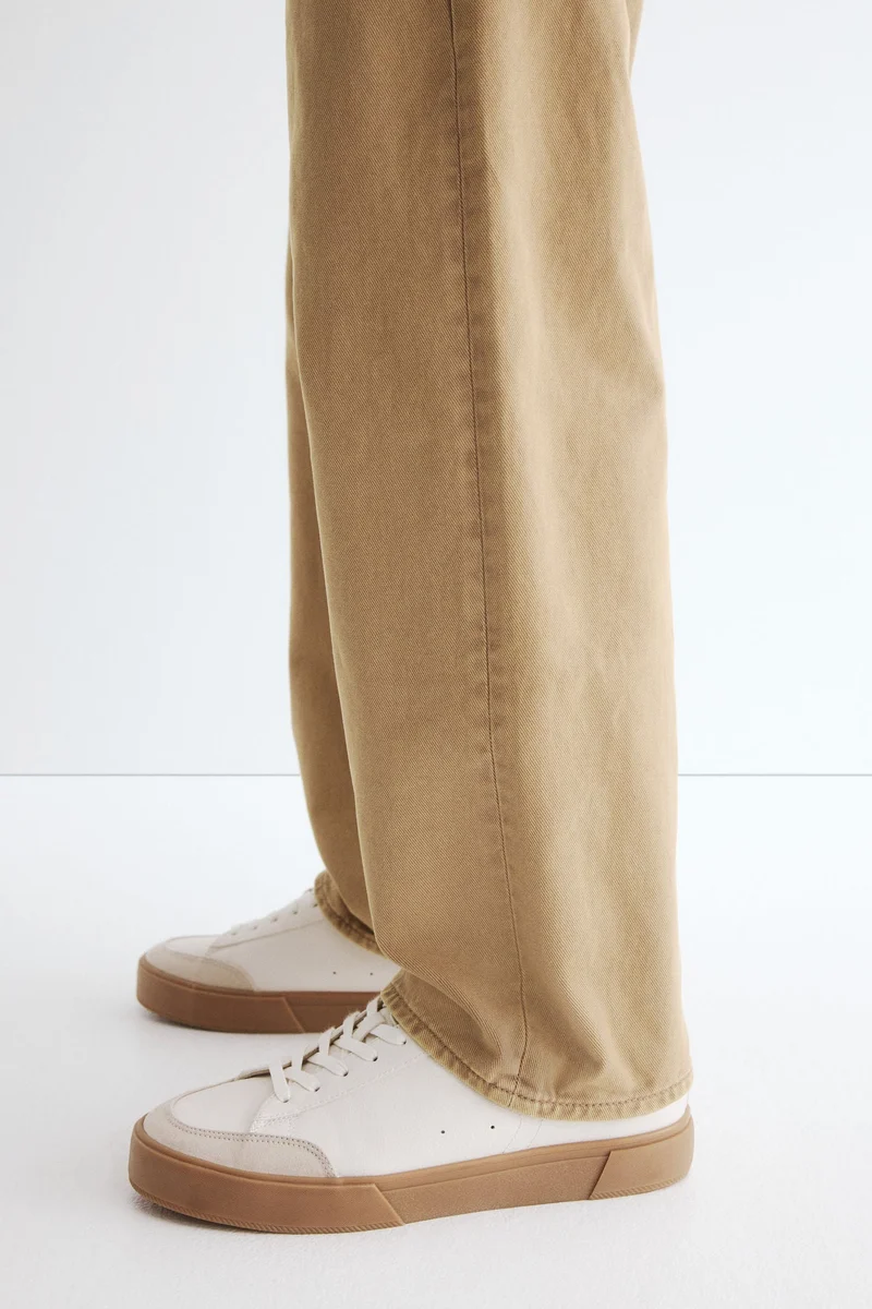 H&M  Relaxed Fit Cotton chinos for Men | Best Price UAE