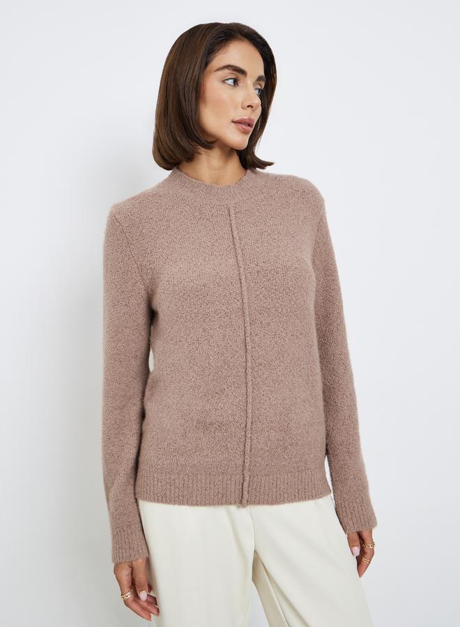 ستايلي سويتر بقصة عادية وسحَّاب غلق - Image 4