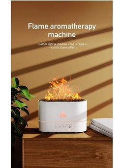 Mi VAZA 250ML Essential Oil Diffuser, Simulation Flame Mist Air Humidifier, Quiet Aromatherapy with 2 Colors Light, 3 Timer Settings And Auto-off for Home Office Baby Bedroom  - Image 3