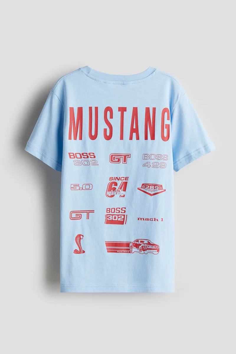 H&M 3-pack printed cotton T-shirts