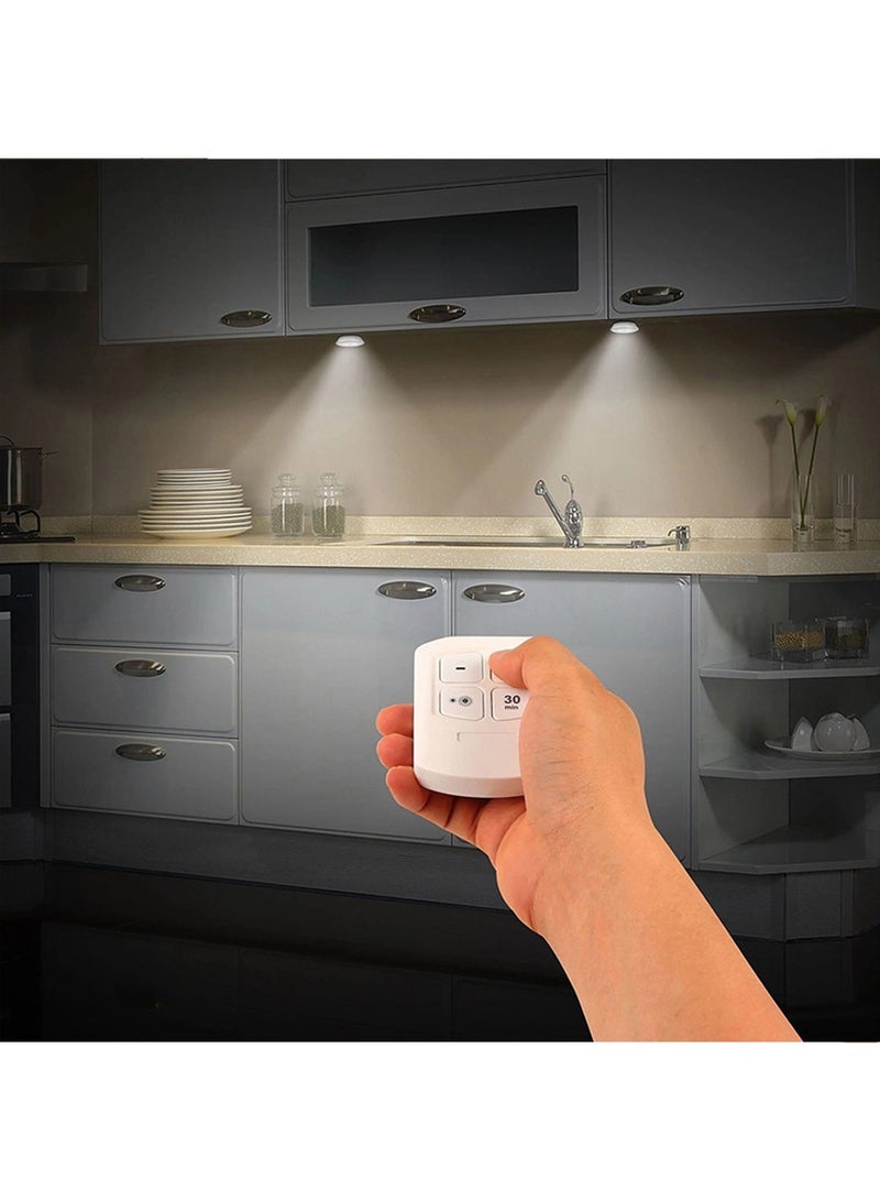 SHENYU 6Pcs Smart Wireless LED Bulbs Bedside Night Light Bulbs COB Night Light With Remote Control - Home Kitchen Improvement - Image 2