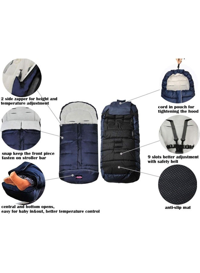 funlife Go 3 Seasons Universal Stroller Footmuff - Image 3