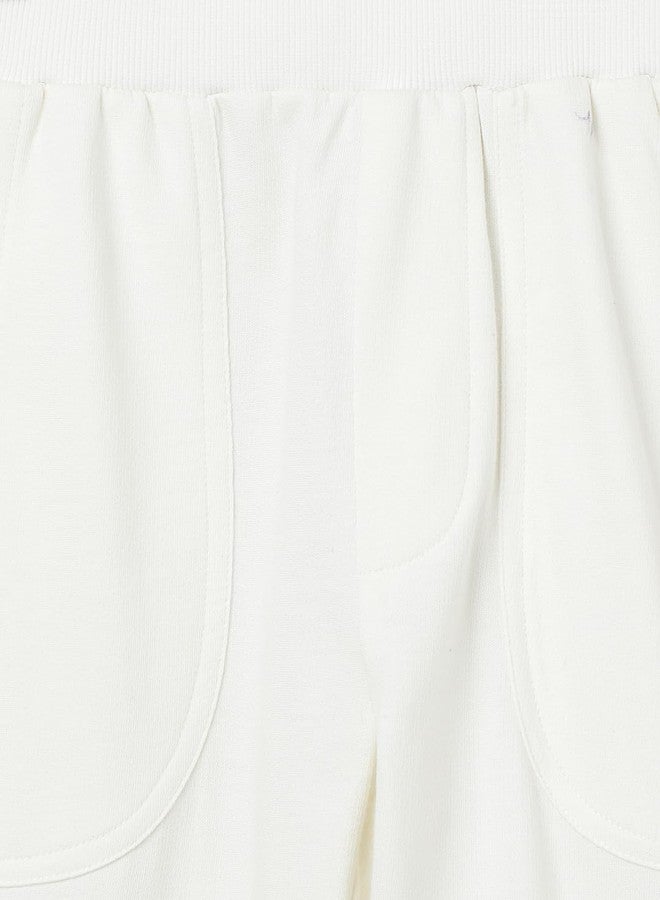 Milou Baby Boy's Regular Track Pants (SUGTRK018_White - Image 2