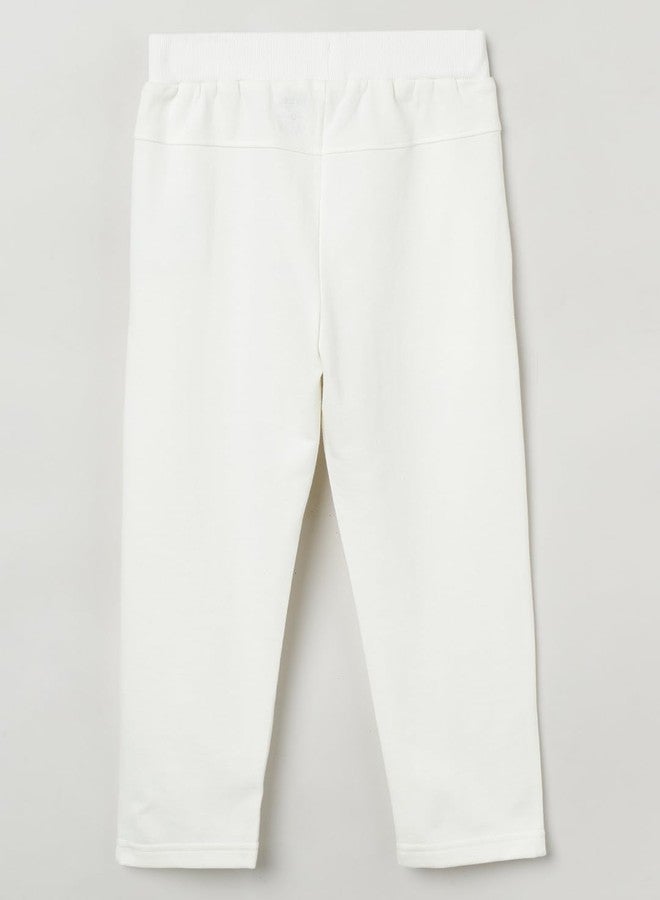 Milou Baby Boy's Regular Track Pants (SUGTRK018_White - Image 3