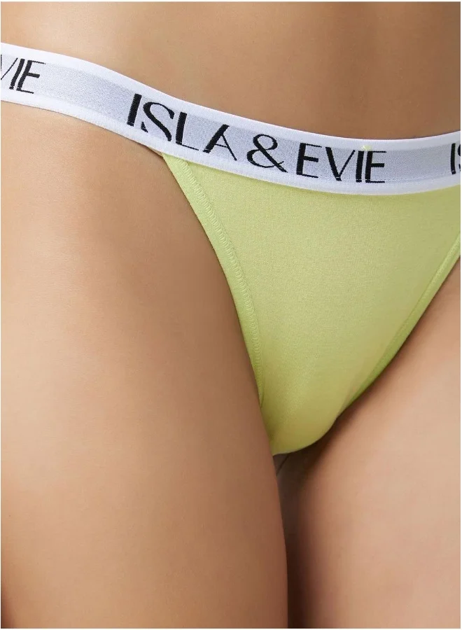 Isla & Evie High Leg Bikini Bottom